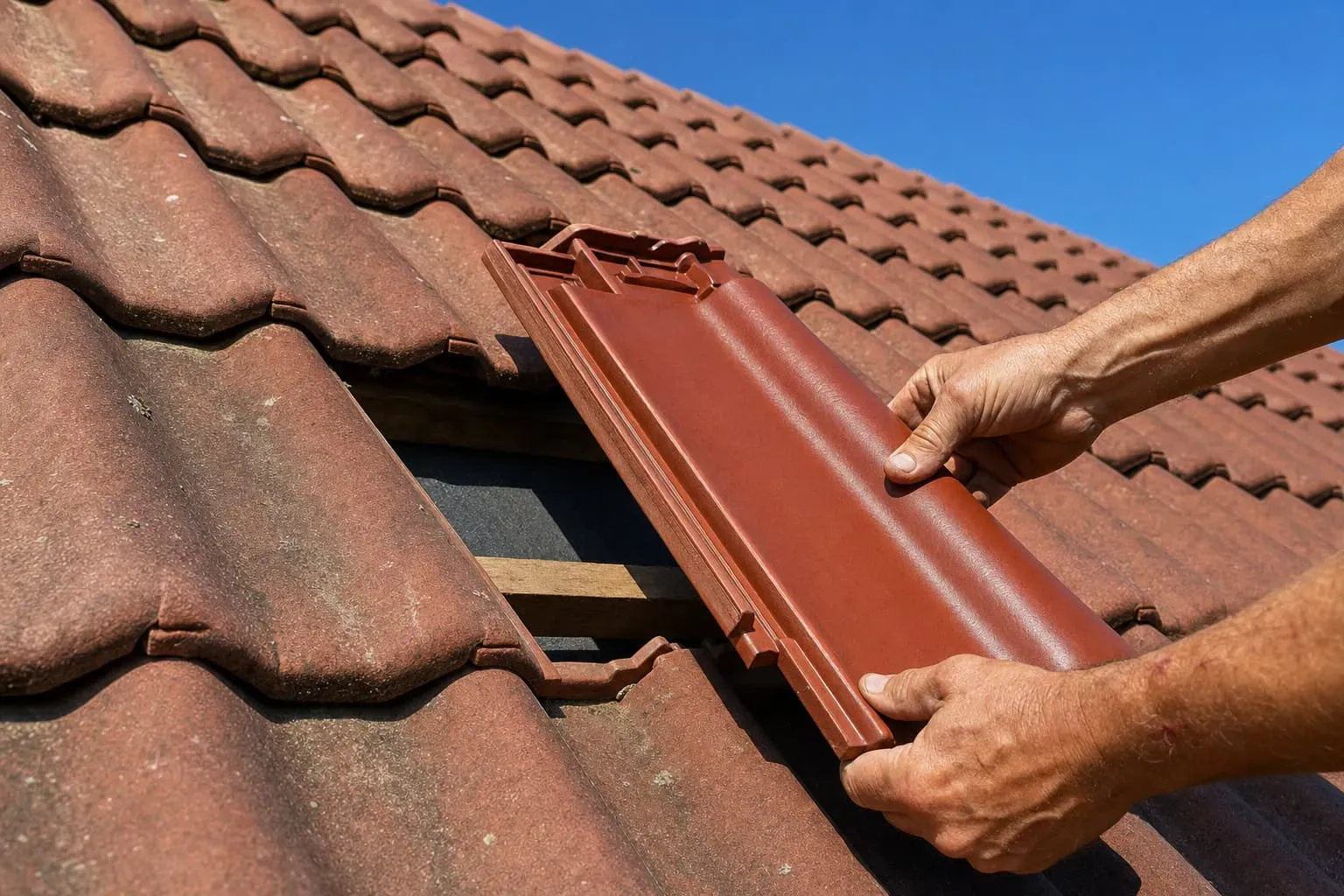 Dachreparatur
